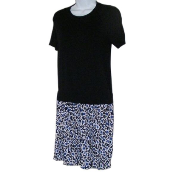 KATE SPADE Dress, S, Knit Top, Hollyhock Floral Pleated Skirt, Short sleeves - Picture 3 of 12